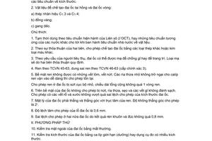 Tiêu chuẩn Việt Nam TCVN 127:1963 về Đai ốc tai hồng - Yêu cầu kỹ thuật