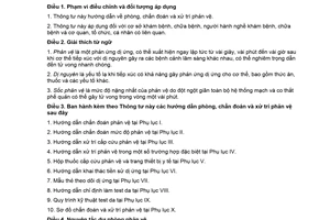 Thông tư 51/2017/TT-BYT hướng dẫn phòng chẩn đoán và xử trí phản vệ