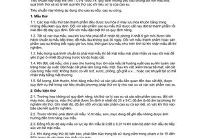 Tiêu chuẩn Việt Nam TCVN 1592:1987 về cao su - Yêu cầu chung khi thử cơ lý