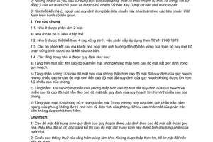 Tiêu chuẩn Việt Nam TCVN 4451:1987 về nhà ở - nguyên tắc cơ bản để thiết kế