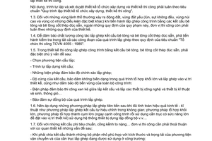 Tiêu chuẩn Việt Nam TCVN 4452:1987 về kết cấu bê tông và bê tông cốt thép lắp ghép - quy phạm thi công và nghiệm thu