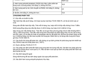 Tiêu chuẩn Việt Nam TCVN 4440:1987 về supe phôt phát đơn do Tổng cục Tiêu chuẩn Đo lường chất lượng ban hành