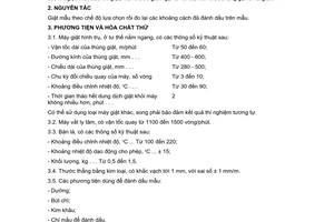 Tiêu chuẩn Việt Nam TCVN 1755:1986 về Vải dệt thoi - Phương pháp xác định sự thay đổi kích thước sau khi giặt