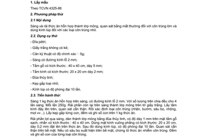 Tiêu chuẩn Việt Nam TCVN 1540:1986 về thức ăn chăn nuôi - Phương pháp xác định độ nhiễm côn trùng