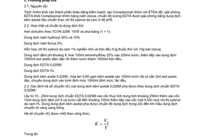 Tiêu chuẩn Việt Nam TCVN 4348:1986 về đất sét để sản xuất gạch, ngói nung - phương pháp xác định hàm lượng nhôm oxyt
