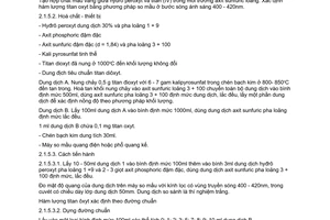 Tiêu chuẩn xây dựng TCXD 156:1986 về cát sử dụng trong công nghiệp thủy tinh - phương pháp xác định hàm lượng titan ôxit TiO2