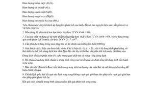 Tiêu chuẩn Việt Nam TCVN 4346:1986 về đất sét để sản xuất gạch, ngói nung - phương pháp phân tích hóa học - quy định chung