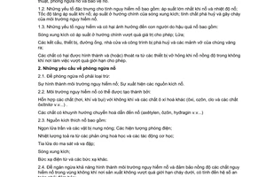 Tiêu chuẩn Việt Nam TCVN 3255:1986 về an toàn nổ - yêu cầu chung do Chủ nhiệm Ủy ban Khoa học và Kỹ thuật Nhà nước ban hành