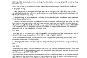 Tiêu chuẩn Việt Nam TCVN 4319:1986 về nhà và công trình công cộng - nguyên tắc cơ bản để thiết kế