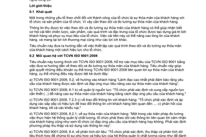 Tiêu chuẩn quốc gia TCVN ISO 10004:2015 (ISO 10004:2012) về Quản lý chất lượng - Sự thỏa mãn của khách hàng - Hướng dẫn theo dõi và đo lường