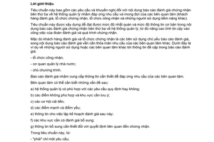 Tiêu chuẩn quốc gia TCVN ISO/IEC TS 17022:2013 (ISO/IEC TS 17022:2012) về Đánh giá sự phù hợp – Yêu cầu và khuyến nghị đối với nội dung báo cáo đánh giá bên thứ ba về hệ thống quản lý