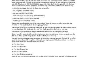 Tiêu chuẩn quốc gia TCVN ISO/PAS 17005:2011 (ISO/PAS 17005:2008) về Đánh giá sự phù hợp - Sử dụng hệ thống quản lý - Nguyên tắc và yêu cầu