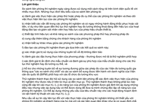 Tiêu chuẩn Việt Nam TCVN ISO/IEC 17043:2011 (ISO/IEC 17043:2010) về đánh giá sự phù hợp - Yêu cầu chung đối với thử nghiệm thành thạo