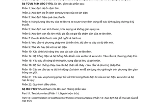 Tiêu chuẩn quốc gia TCVN 7444-14:2010 (ISO 7176-14:2008) về Xe lăn - Phần 14: Hệ thống điện và hệ thống điều khiển của xe lăn điện và xe Scutơ - Yêu cầu và phương pháp thử