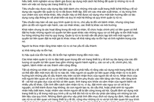 Tiêu chuẩn quốc gia TCVN 8023:2009 (ISO 14971:2007) về Trang thiết bị y tế - Áp dụng quản lý rủi ro đối với trang thiết bị y tế