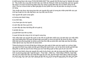 Tiêu chuẩn quốc gia TCVNISO 10014:2008 (ISO 10014:2006) về Quản lý chất lượng – Hướng dẫn để thu được các lợi ích kinh tế và tài chính