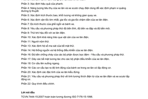 Tiêu chuẩn quốc gia TCVN 7444-15:2007 về Xe lăn - Phần 15. Yêu cầu về công bố thông tin, lập tài liệu và ghi nhãn