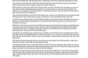 Tiêu chuẩn quốc gia TCVNISO/TR 10013:2003 (ISO/TR 10013 : 2001) về Hướng dẫn về tài liệu của hệ thống quản lý chất lượng