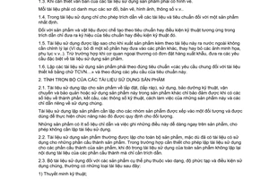 Tiêu chuẩn Việt Nam TCVN 3830:1983 về Tài liệu thiết kế - Tài liệu sử dụng sản phẩm