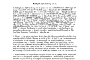 Công văn 1176/TTg-CN 2017 Tư vấn chuyên ngành Quy hoạch Cảng hàng không quốc tế Tân Sơn Nhất