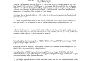 Công văn 3495/TCT-HTQT 2017 chuyển nhượng tài sản áp dụng Hiệp định thuế giữa Việt Nam Séc