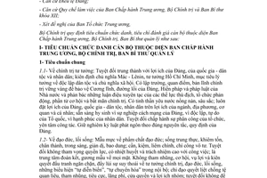 Quy định 90-QĐ/TW 2017 đánh giá cán bộ Ban Chấp hành Trung ương Bộ Chính trị Ban Bí thư quản lý