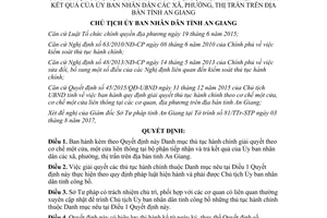 Quyết định 2444/QĐ-UBND 2017 thủ tục hành chính cơ chế một cửa tiếp nhận trả kết quả An Giang