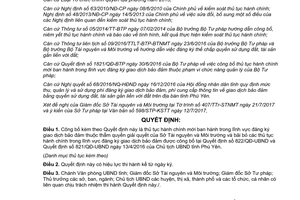 Quyết định 1521/QĐ-UBND 2017 thủ tục hành chính lĩnh vực đăng ký giao dịch bảo đảm Phú Yên