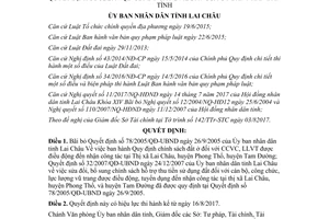 Quyết định 25/2017/QĐ-UBND Bãi bỏ 78/2005/QĐ-UBND 32/2007/QĐ-UBND Lai Châu