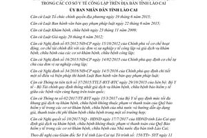 Quyết định 26/2017/QĐ-UBND bãi bỏ Quyết định 46/2012/QD-UBND giá dịch vụ khám bệnh Lào Cai