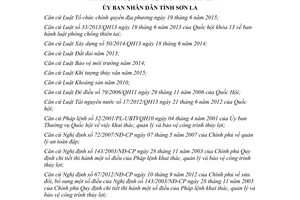 Quyết định 29/2017/QĐ-UBND Quy chế phối hợp quản lý khai thác bảo vệ công trình thủy lợi Sơn La