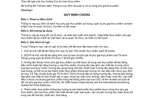 Thông tư 24/2019/TT-BYT quy định về quản lý và sử dụng phụ gia thực phẩm