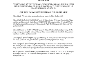 Quyết định 4607/QĐ-UBND 2017 thủ tục hành chính mới sửa đổi Sở Kế hoạch Đầu tư Hồ Chí Minh