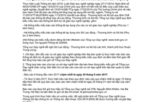 Công văn 1798/TCDN-VP 2017 triển khai công tác thống kê định kỳ giáo dục nghề nghiệp