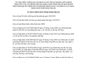 Quyết định 78/2017/QĐ-UBND điều chỉnh giá dịch vụ kỹ thuật khám chữa bệnh Ninh Thuận