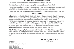 Quyết định 14/2017/QĐ-UBND bãi bỏ quy chế đấu giá quyền sử dụng đất Hà Giang