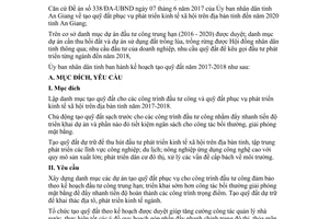 Kế hoạch 510/KH-UBND 2017 tạo quỹ đất phục vụ phát triển kinh tế xã hội An Giang 2017 2018