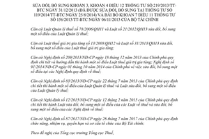 Thông tư 93/2017/TT-BTC sửa đổi 219/2013/TT-BTC bãi bỏ 156/2013/TT-BTC thuế giá trị gia tăng