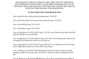 Quyết định 24/2017/QĐ-UBND trình tự thủ tục thẩm định quyết định chủ trương đầu tư Bình Dương