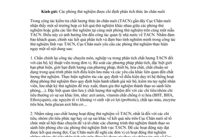 Công văn 1525/CN-TĂCN 2017 quy trình và đăng ký thử nghiệm liên phòng thức ăn chăn nuôi