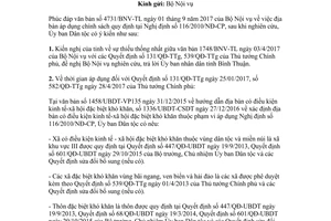 Công văn 1030/UBDT-CSDT 2017 địa bàn áp dụng chính sách theo Nghị định 116/2010/NĐ-CP