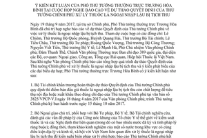 Thông báo 460/TB-VPCP 2017 dự thảo Quyết định xử lý thuốc lá ngoại nhập lậu bị tịch thu