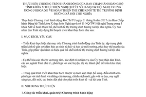 Kế hoạch 234/KH-UBND 2017 Chương trình hành động thực hiện Nghị quyết 11-NQ/TW Đồng Tháp