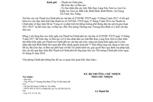 Công văn 10564/VPCP-V.I 2017 thực hiện kết luận thanh tra Bộ Giáo dục và Đào tạo