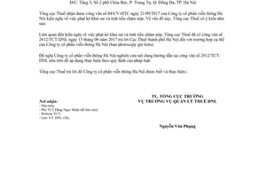 Công văn 4480/TCT-DNL 2017 phạt kê khai sai và tính tiền chậm nộp