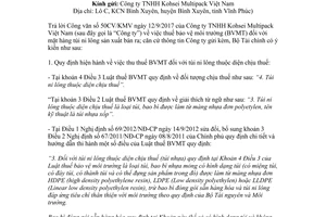 Công văn 13658/BTC-CST 2017 thuế bảo vệ môi trường đối với túi ni lông sản xuất bán ra