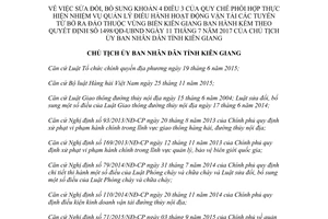 Quyết định 1754/QĐ-UBND 2017 quản lý điều hành hoạt động vận tải tuyến từ bờ ra đảo Kiên Giang