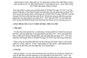 Kế hoạch 81/KH-UBND 2017 Xã hội hóa công tác giáo dục pháp luật trợ giúp pháp lý Cà Mau