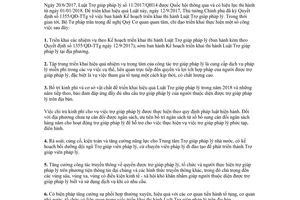 Công văn 3451/BTP-TGPL 2017 triển khai Luật Trợ giúp pháp lý