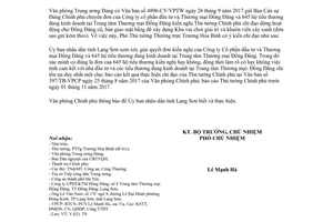 Công văn 11174/VPCP-V.I 2017 kiến nghị của Công ty cổ phần đầu tư Thương mại Đồng Đăng